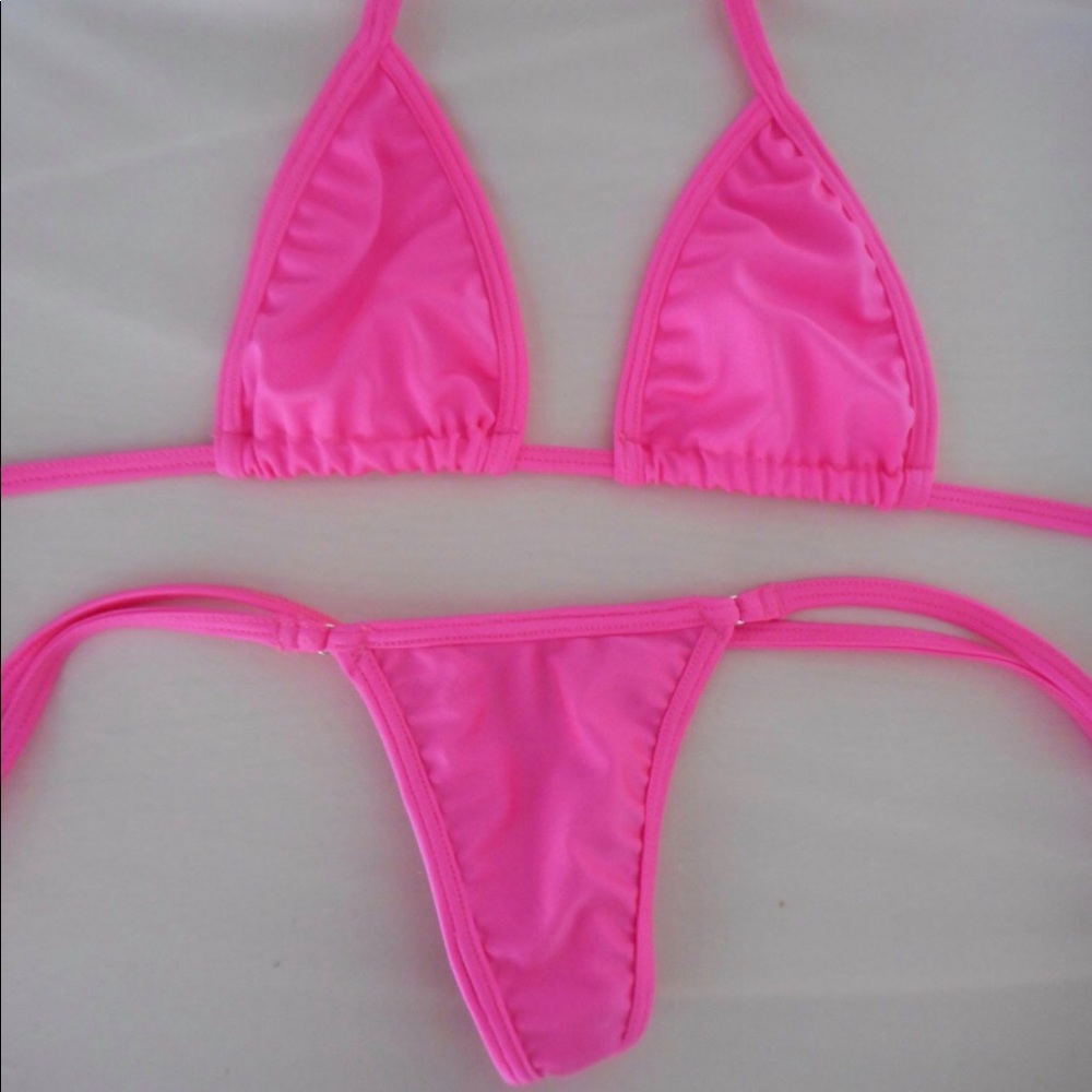 Neon G-String bikini 💕🤪